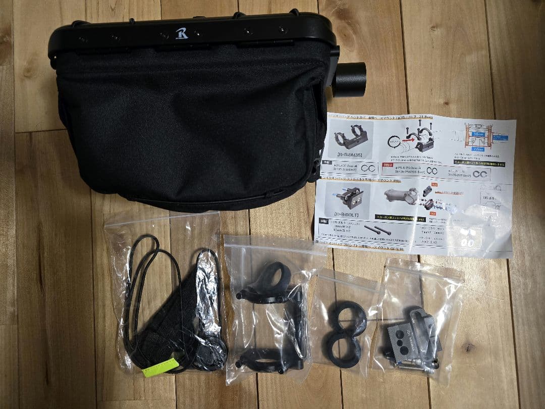 レックマウント　ライドオンバッグ　ステムベース　ハンドルバーマウント