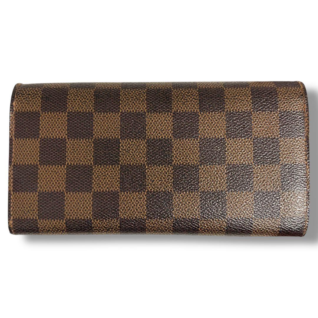 ルイヴィトン✨長財布　ポルトフォイユサラ　ダミエ　エベヌ　10枚