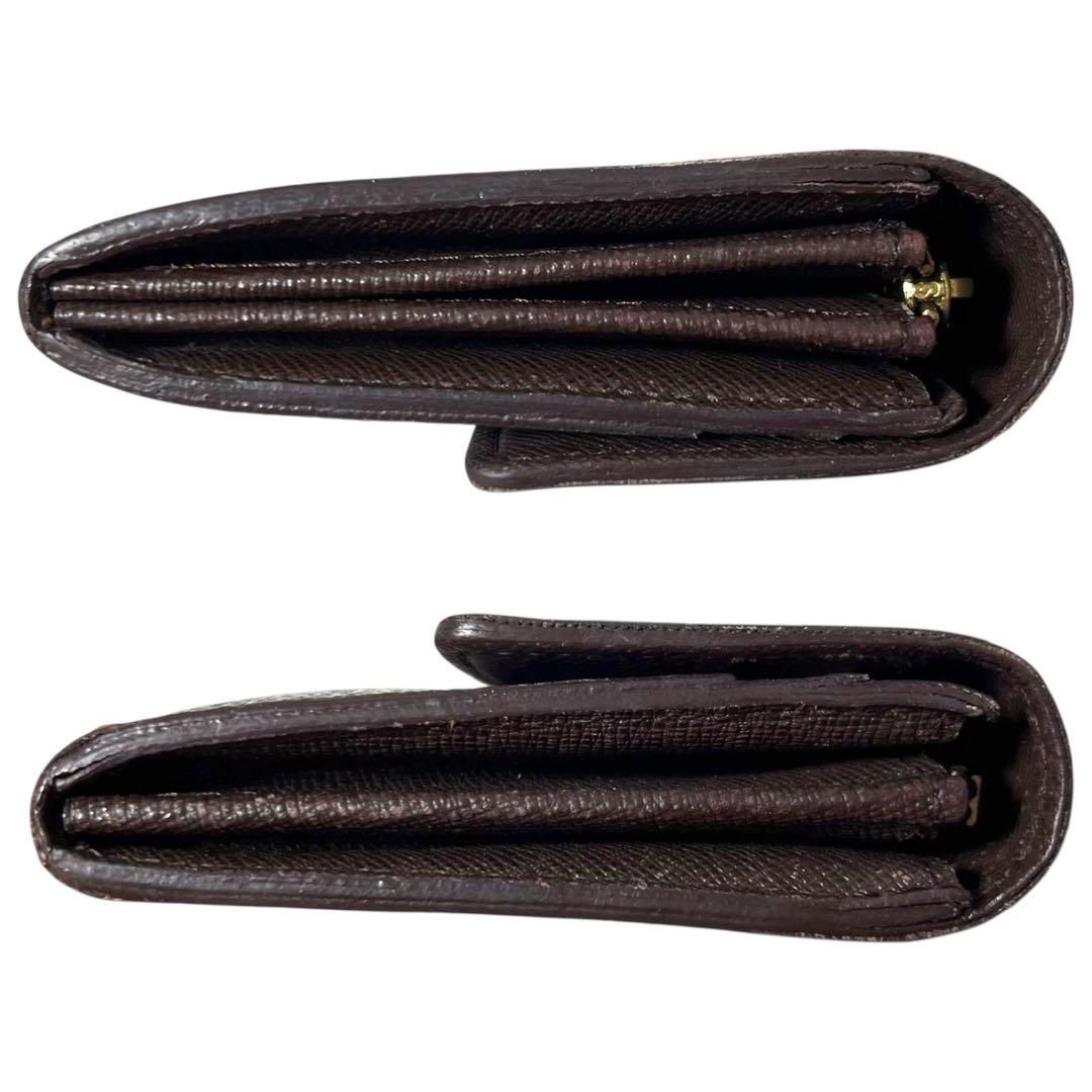 ルイヴィトン✨長財布　ポルトフォイユサラ　ダミエ　エベヌ　10枚