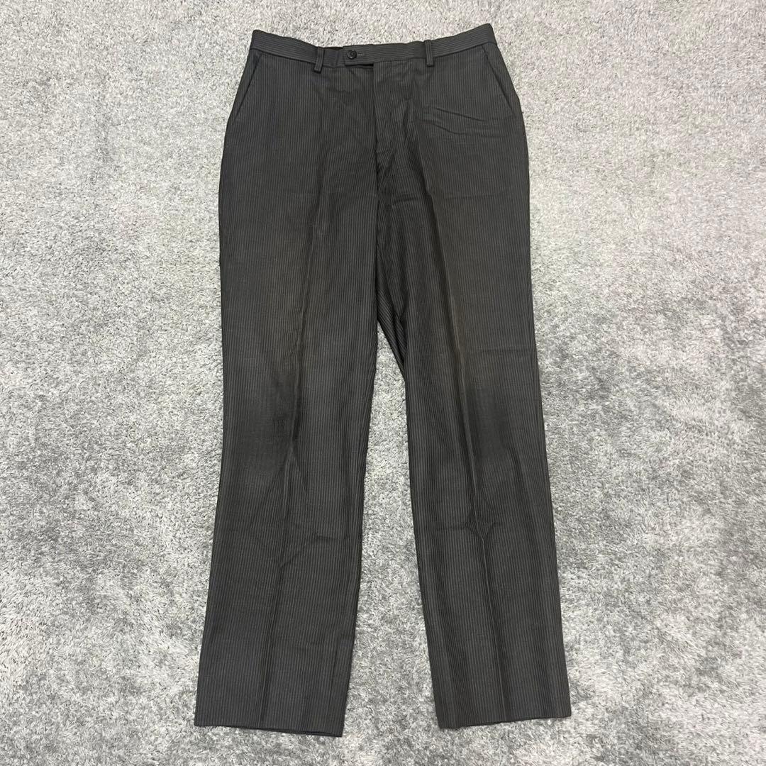 ポールスミス×高級生地ゼニア スーツ セットアップ マルチストライプ グレー