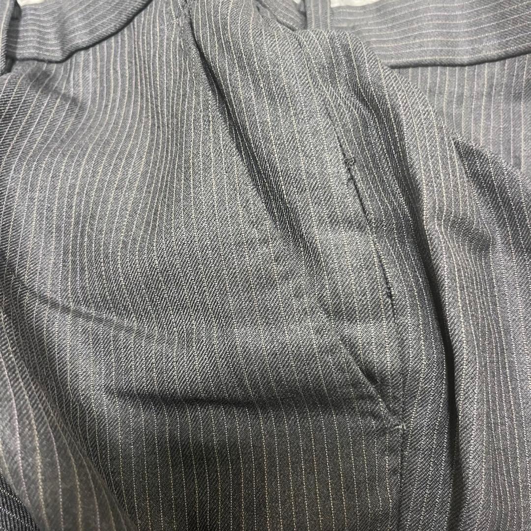 ポールスミス×高級生地ゼニア スーツ セットアップ マルチストライプ グレー