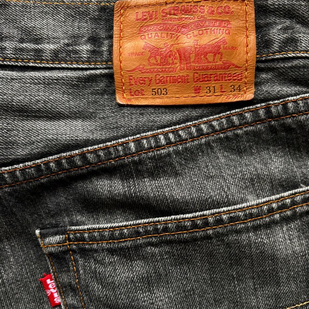 【完売品】リーバイス 569 503 501 ブラック バギーデニム 501XX