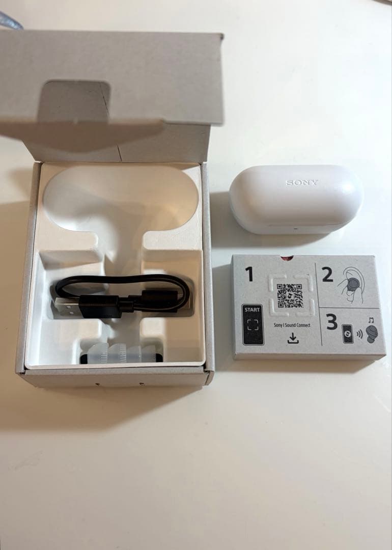 【1度使用】SONY WF-C710N WZ ホワイト