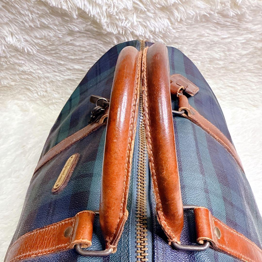 Polo Ralph Lauren ボストンバッグ チェック 2way 大容量