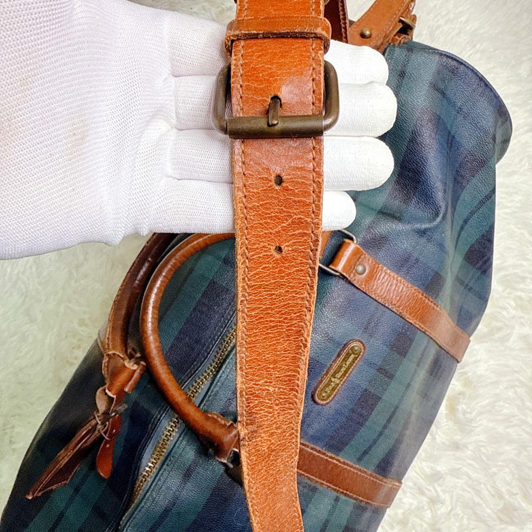 Polo Ralph Lauren ボストンバッグ チェック 2way 大容量