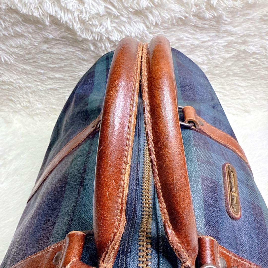 Polo Ralph Lauren ボストンバッグ チェック 2way 大容量