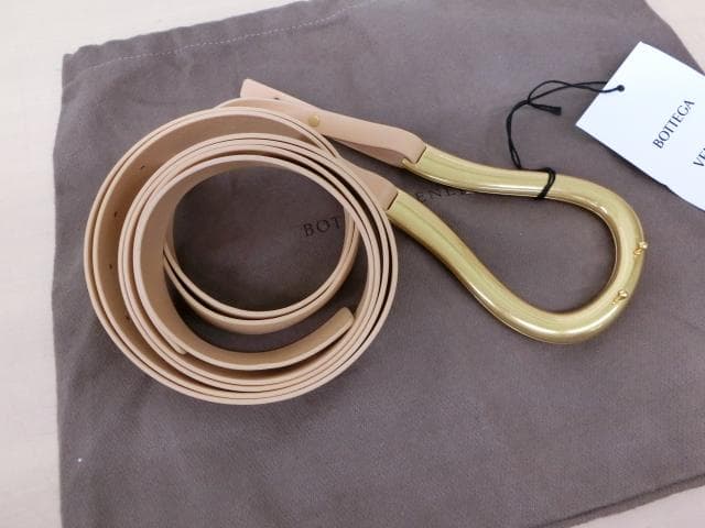 ❣️新品 ボッテガ❣️ HORSEBIT ホースビット ダブルレザーベルト S