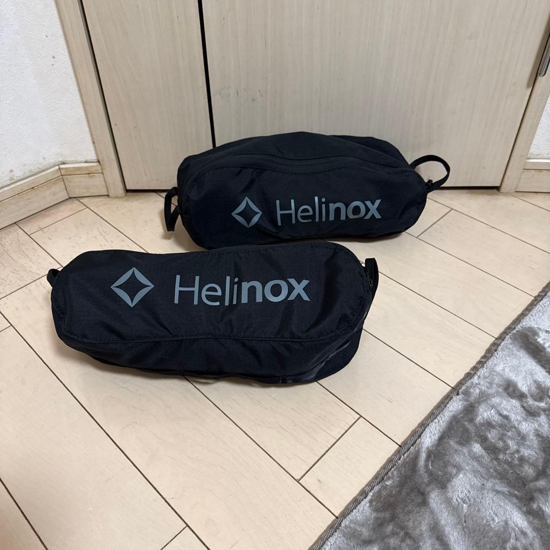 ヘリノックス　チェアワン　ブラック　２脚セット