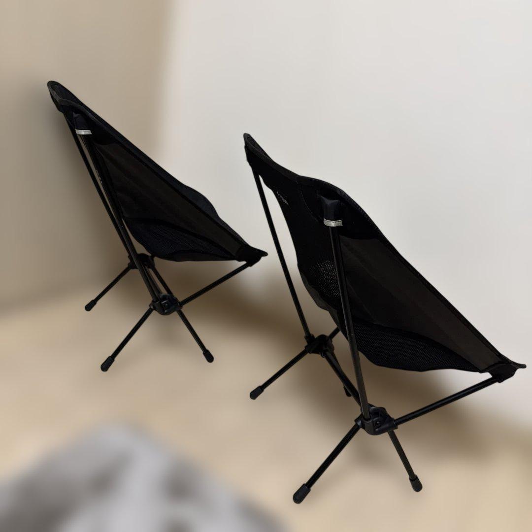 ヘリノックス　チェアワン　ブラック　２脚セット