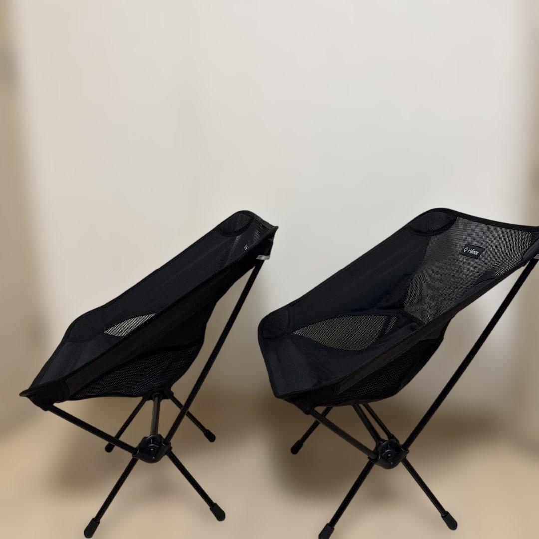 ヘリノックス　チェアワン　ブラック　２脚セット