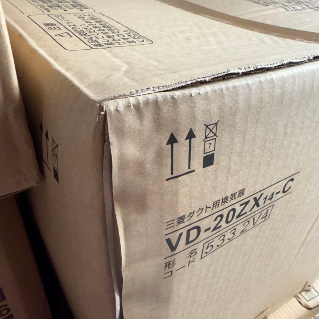 新品　三菱　ダクト用換気扇　天井埋込形　VD-20ZX14-C