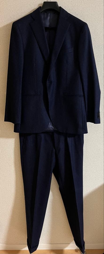 【美品/180cm4Drop】THE SUIT COMPANYストライプ スーツ