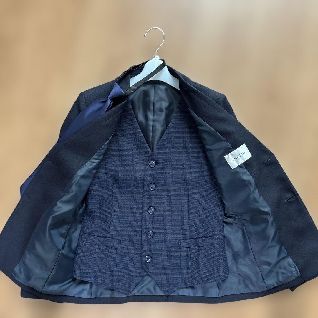 キッズ フォーマルスーツ ネイビー