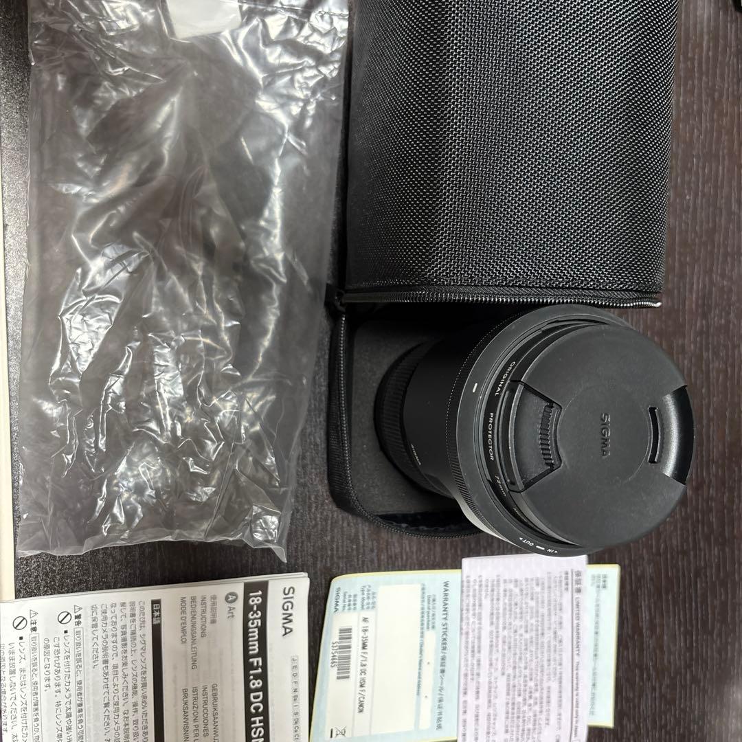 レンズ(ズーム) SIGMA 18-35mm F1.8 DC HSM Art