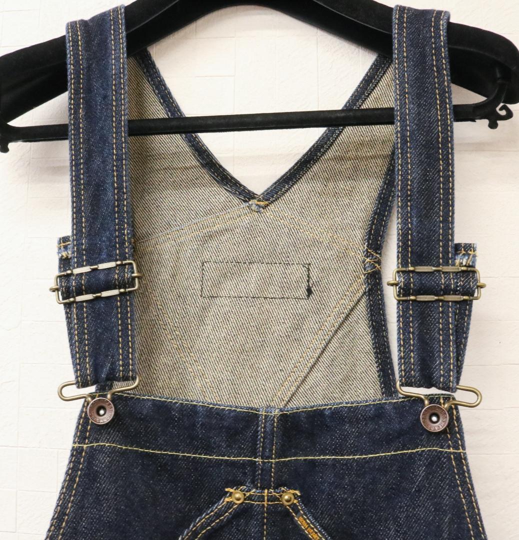 美品 IRON HEART オーバーオール デニム 805 アイアン ハート