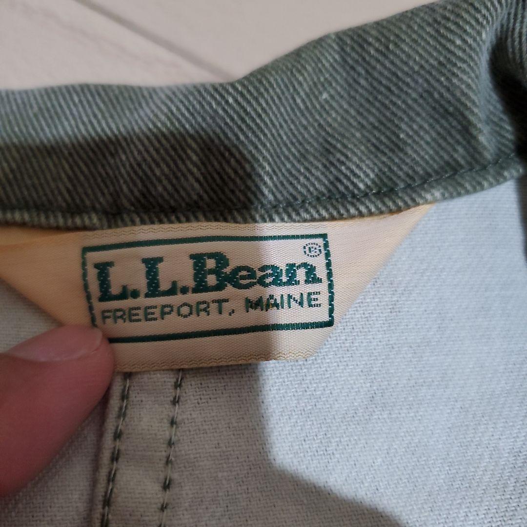 LL BEEN カバーオール ショールカラー　ヘチマ襟　80s