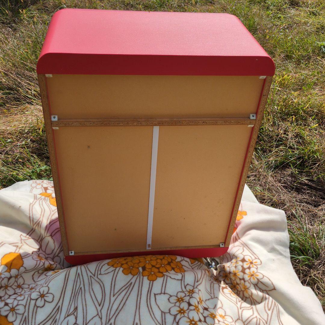 昭和レトロ チェスト 脚付き 引出し 収納 キャビネット ポップ 店舗 カフェ