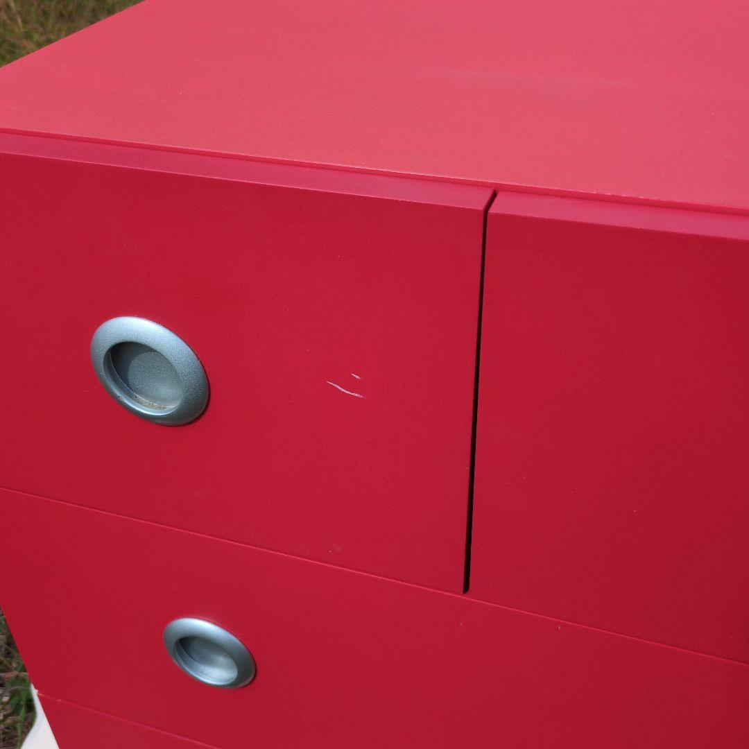 昭和レトロ チェスト 脚付き 引出し 収納 キャビネット ポップ 店舗 カフェ