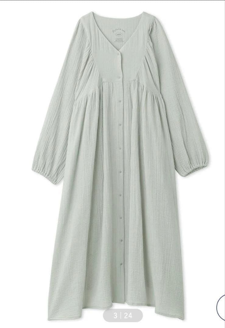 ジェラピケ　マタニティガーゼワンピース