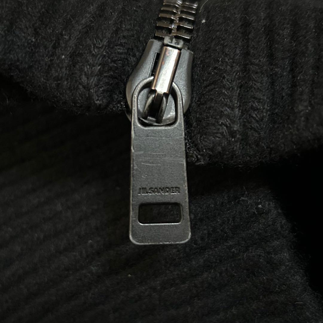 14AW JIL SANDER ジップディテールカシミヤニット