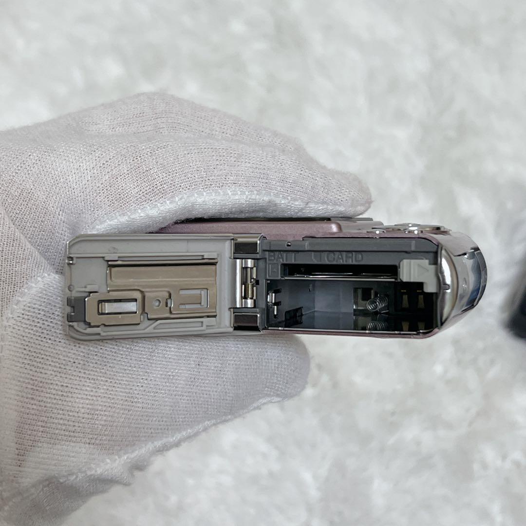 完動品 Panasonic LUMIX DMC-FX01 ピンク コンデジ