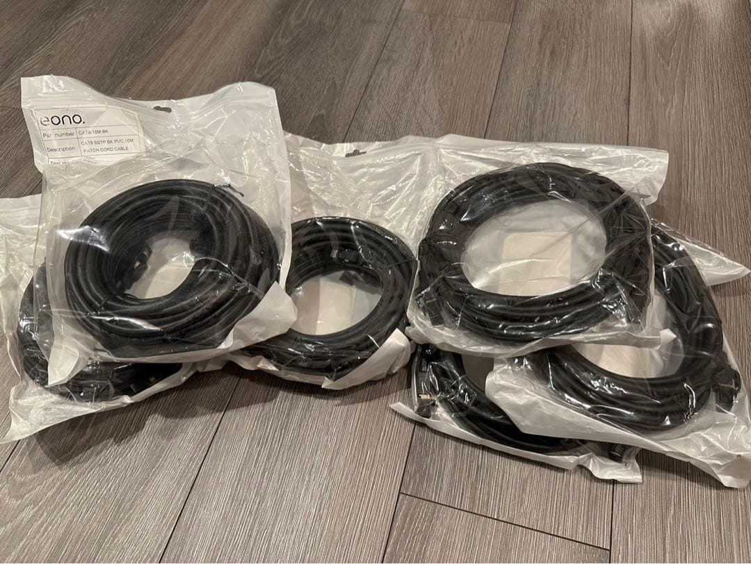 Eono CAT8 LANケーブル 5m 10m