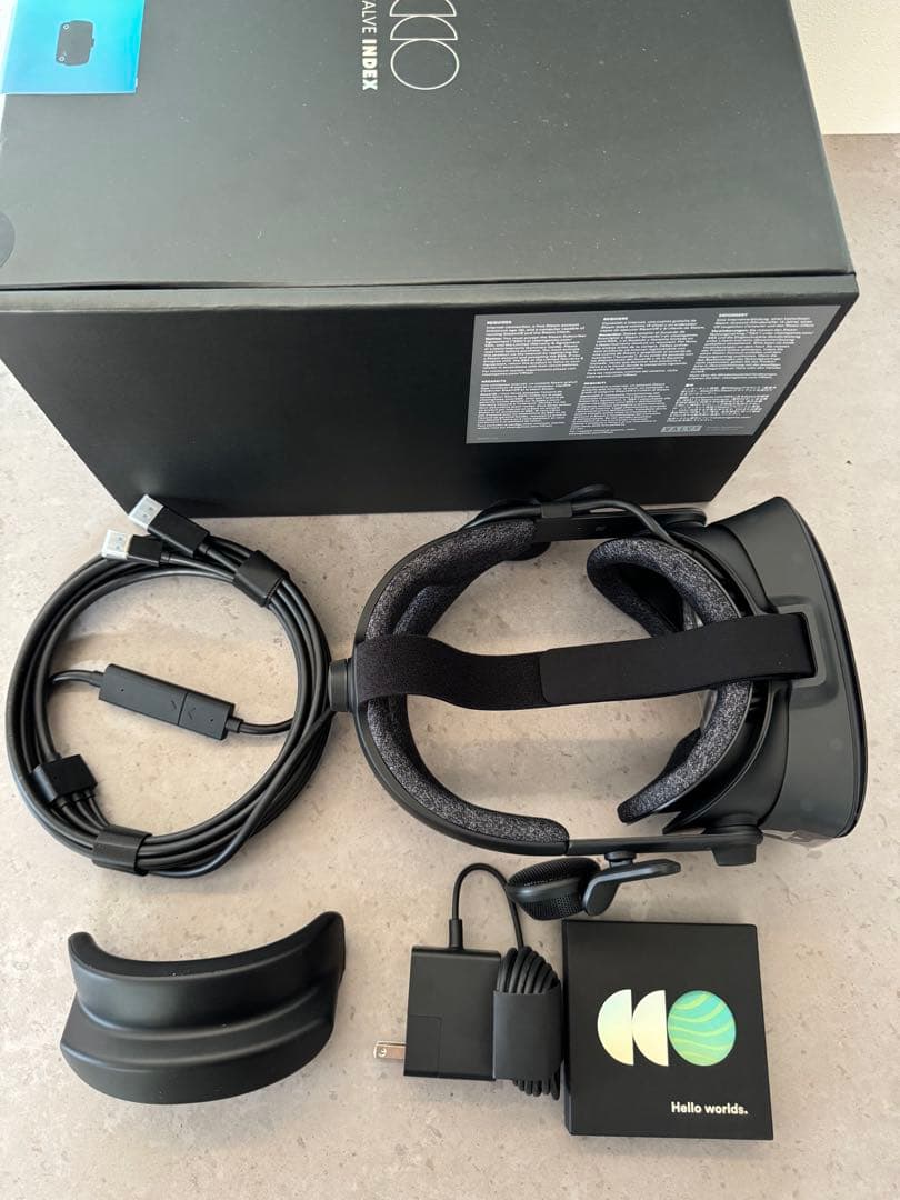 VR ゴーグル　VRChat Valve Index HMD