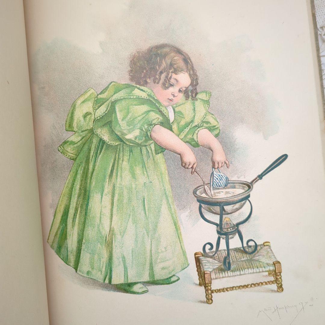 超稀少1897モードハンフリー絵本 初版本 洋書 アンティーク ヴィクトリアン