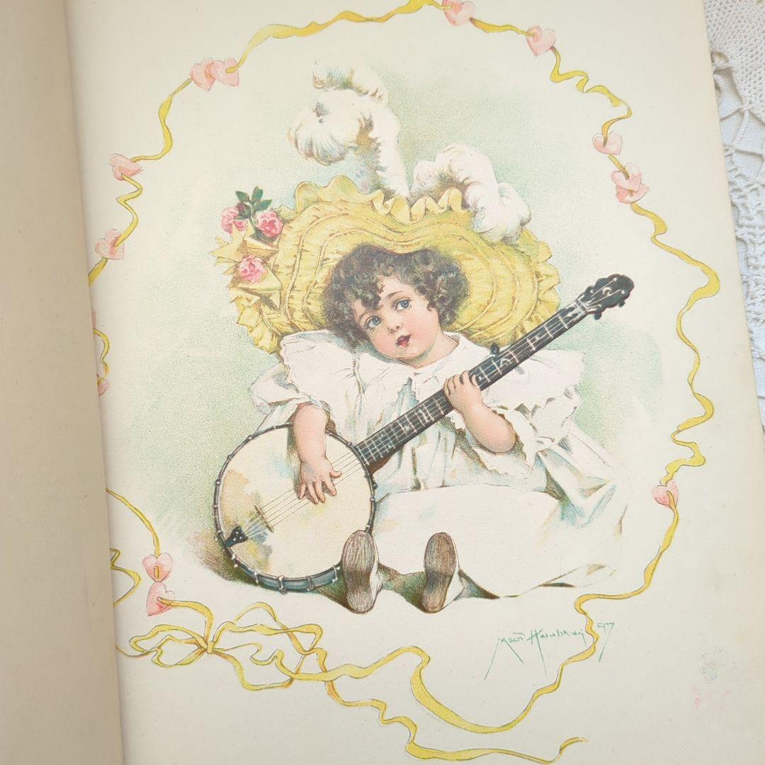 超稀少1897モードハンフリー絵本 初版本 洋書 アンティーク ヴィクトリアン