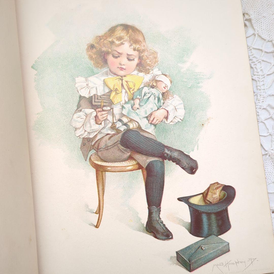 超稀少1897モードハンフリー絵本 初版本 洋書 アンティーク ヴィクトリアン