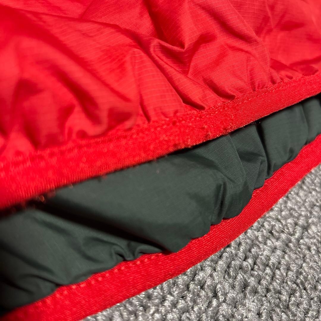 パタゴニア 赤 ベスト Mサイズ メンズ パフボールベスト レッド