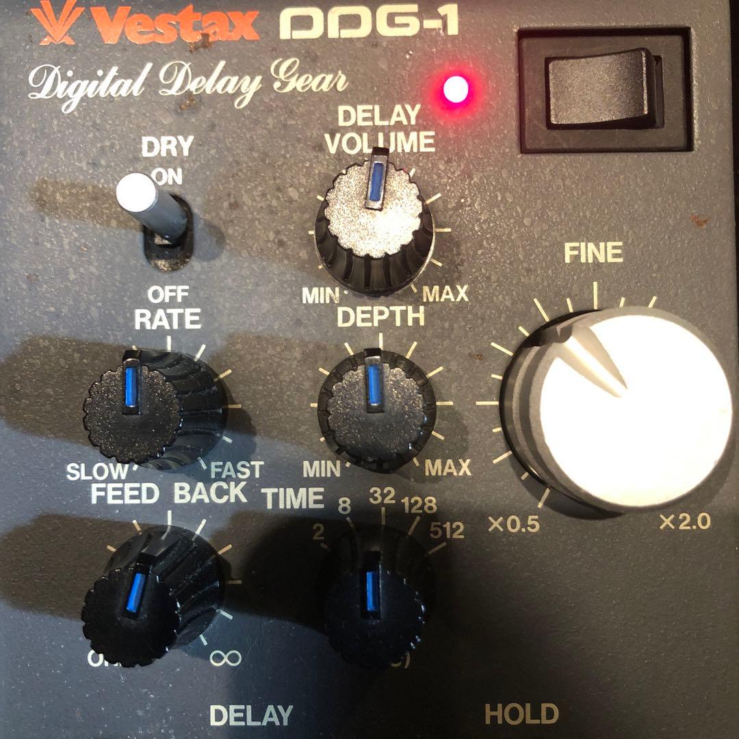 【中古】vestax DDG-1 デジタルディレイ　エフェクター