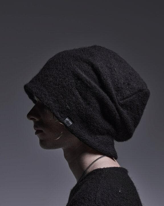 ★新品•完売★ キリュウキリュウ ボーダー ニット キャップ ブラック イチロー