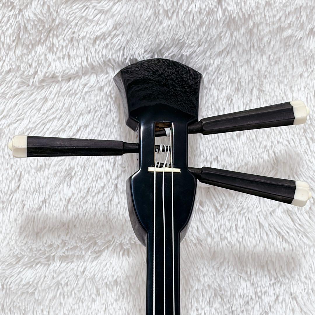 かしこ 沖縄 琉球 三線 本蛇革 本革 蛇革 本皮 蛇皮 爪 ケース付