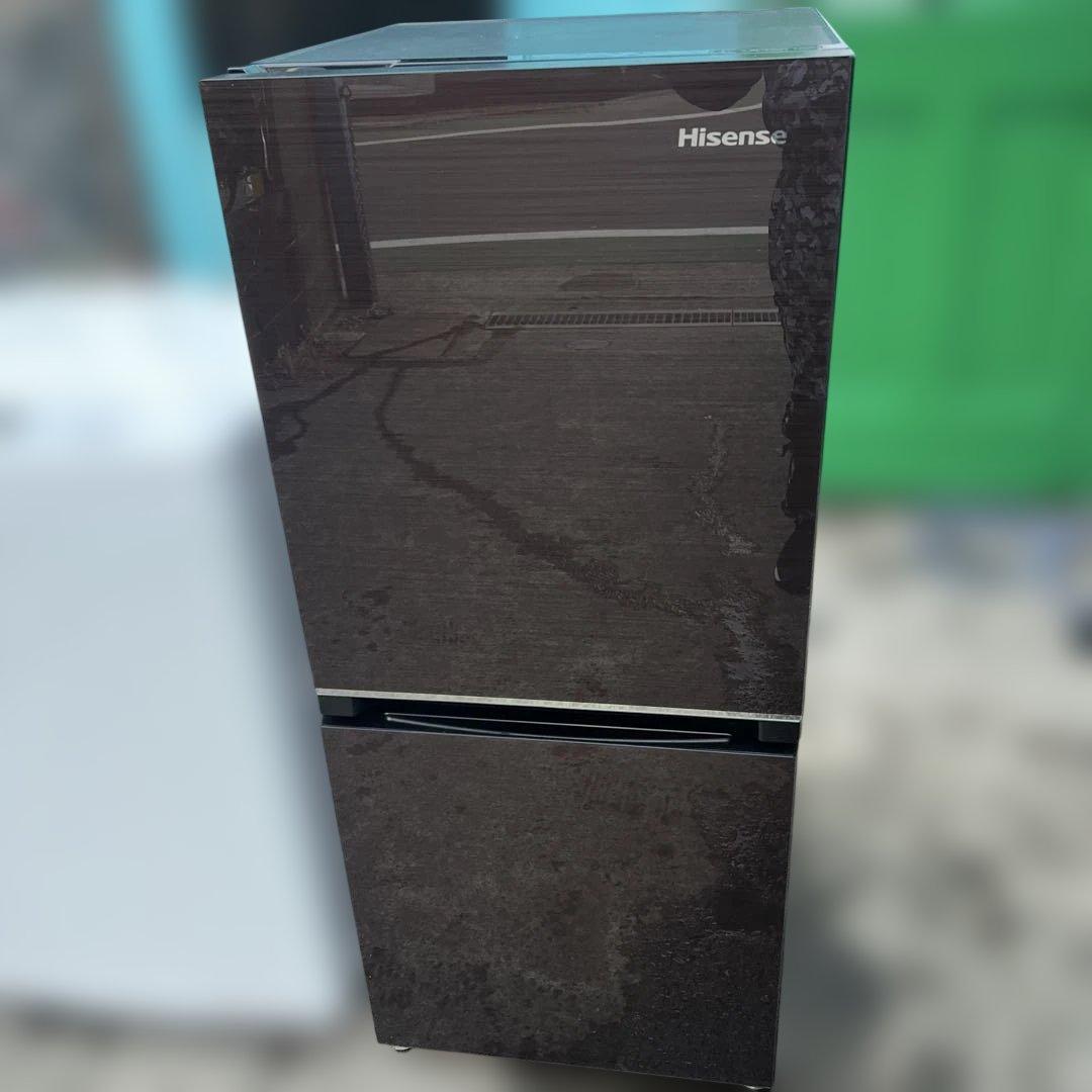 ⭐︎ハイセンス/新生活応援2点セット/冷蔵庫ガラスモデル/洗濯機5.5㌔