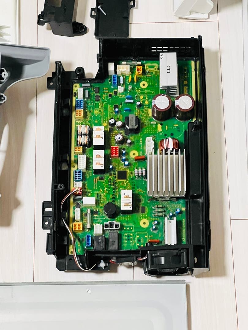 【分解洗浄済・Vベルト新品】Panasonicドラム式洗濯機NA-VG710L左