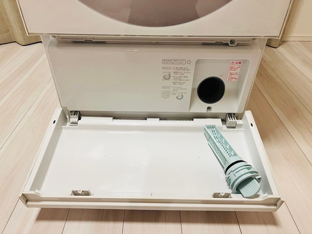 【分解洗浄済・Vベルト新品】Panasonicドラム式洗濯機NA-VG710L左