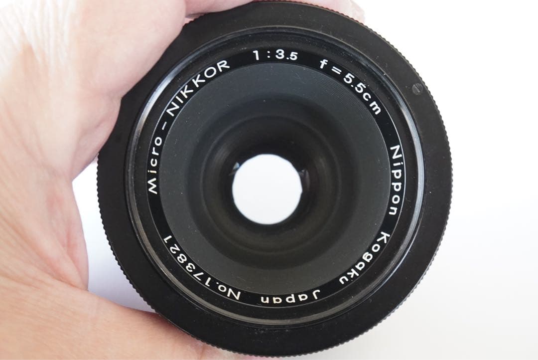 Micro-Nikkor 5.5cm F3.5 激レア　作例あり