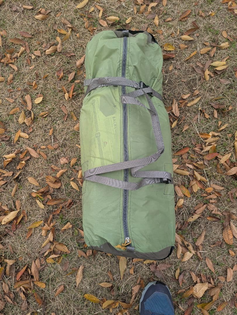 MSR バックカントリーバーン 中古　純正フットプリント付き。11/11撮影