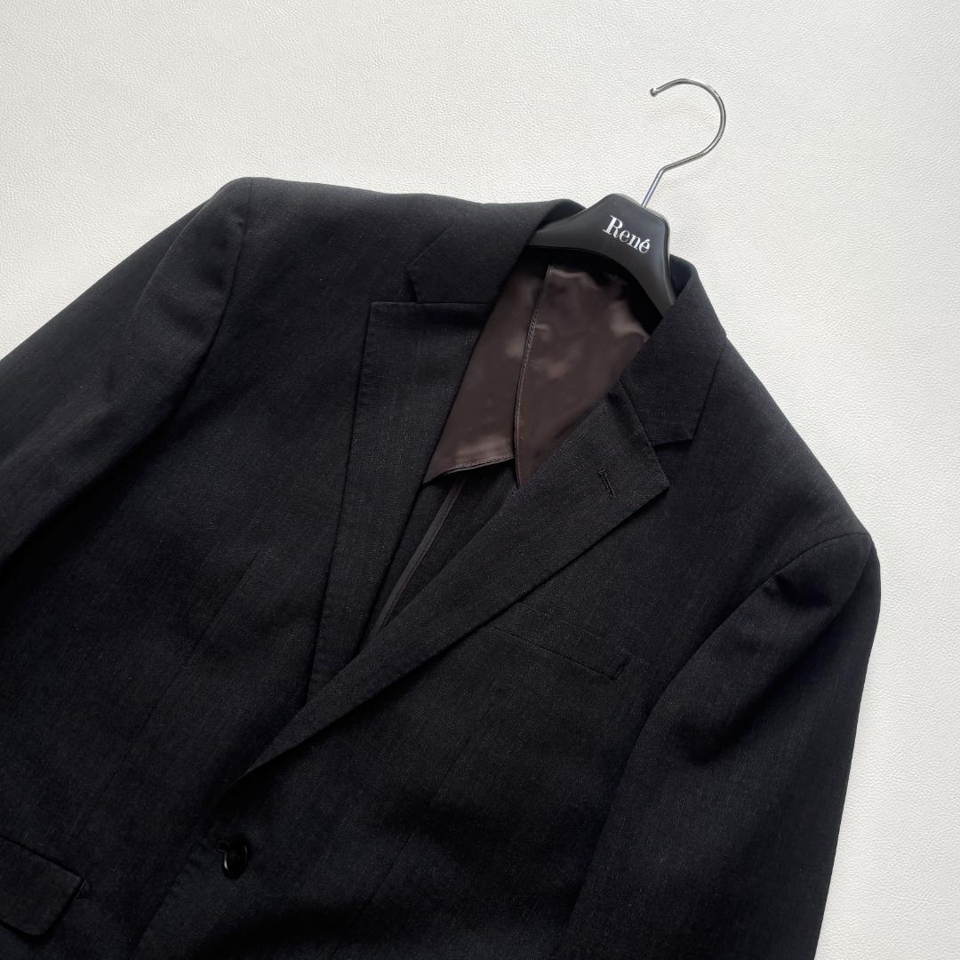 【洗える】スーツセレクト ビジネススーツ 3ピース 4S ベスト 無地 AB6