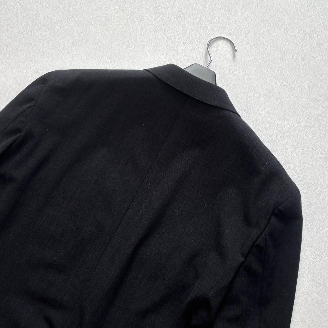 【洗える】スーツセレクト ビジネススーツ 3ピース 4S ベスト 無地 AB6