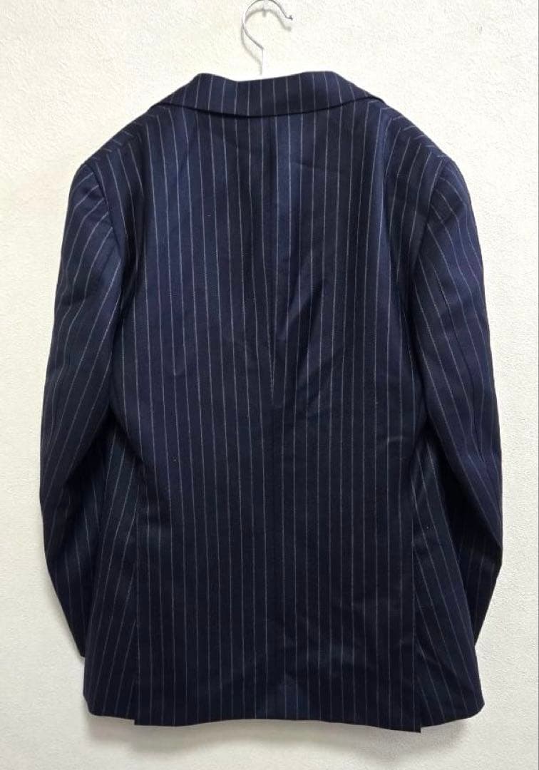 美品★SOVEREIGN ハンドライン チョークストライプ シングル3Bスーツ