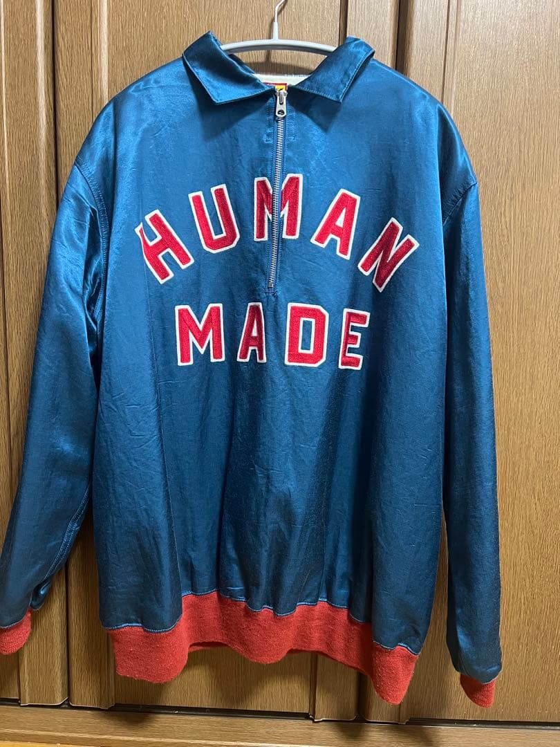 h*n様 HUMAN MADE SATIN PULLOVER