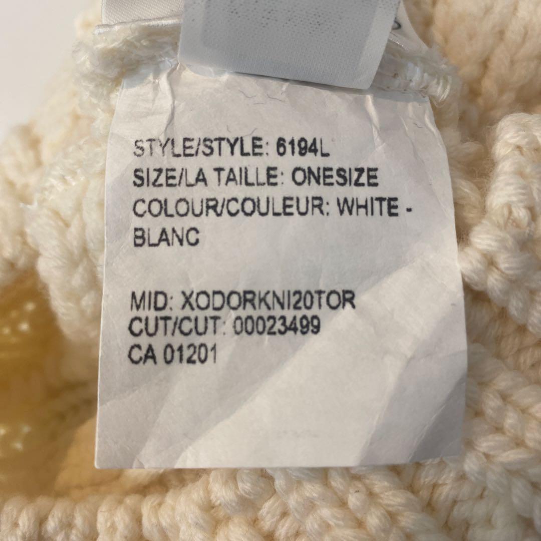 タグ付き新品未使用　カナダグース　ニット帽　帽子