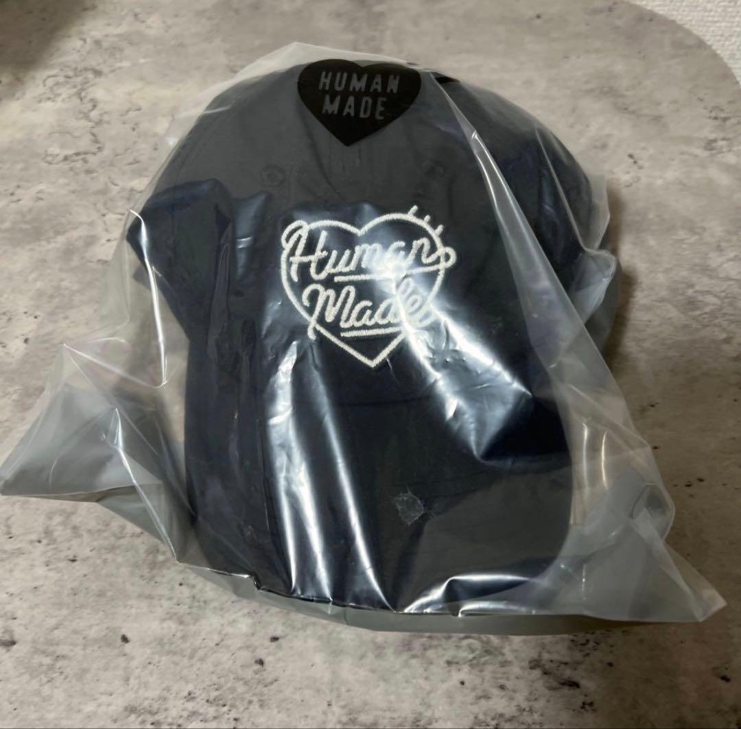 HUMAN MADE 5PANEL NYLON CAP　BLACK