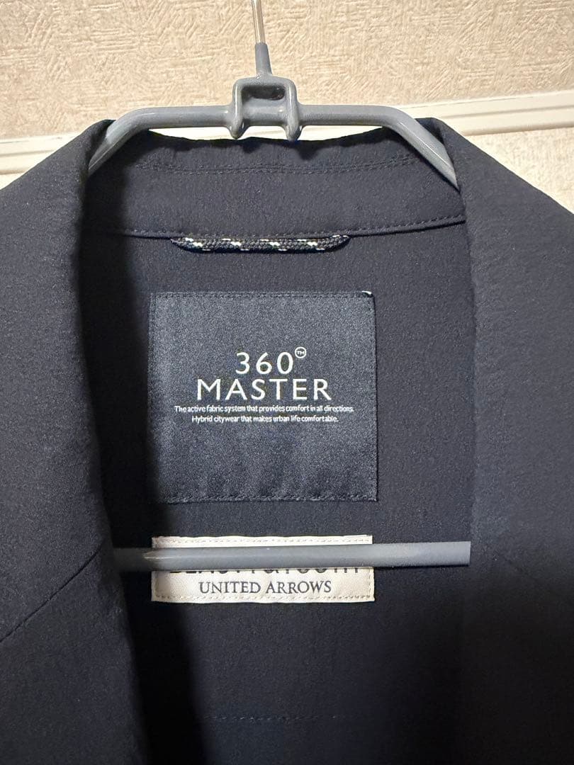 360°MASTER リラックス 2ボタン ジャケット ブラック　Mサイズ