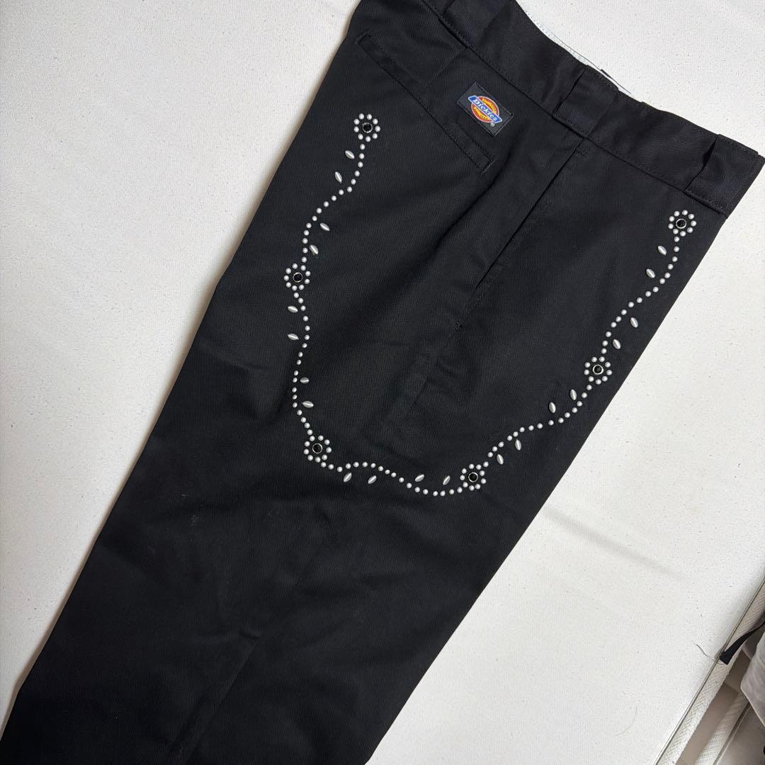 黒ディッキーズ874スタッズカスタム　W32×L30キムタク木村拓哉HTC