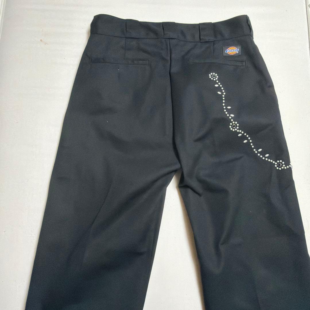 黒ディッキーズ874スタッズカスタム　W32×L30キムタク木村拓哉HTC