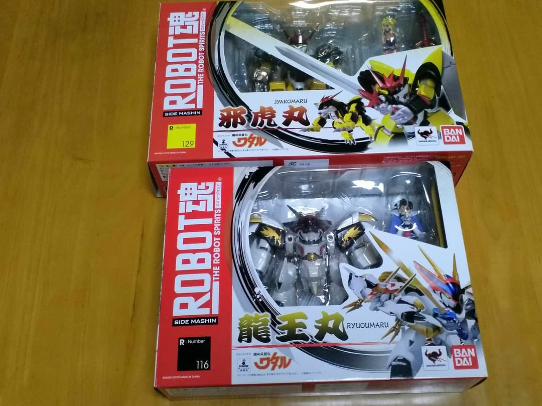 美品　新品同様　ROBOT魂　邪虎丸　龍王丸　セット　魔神英雄伝ワタル