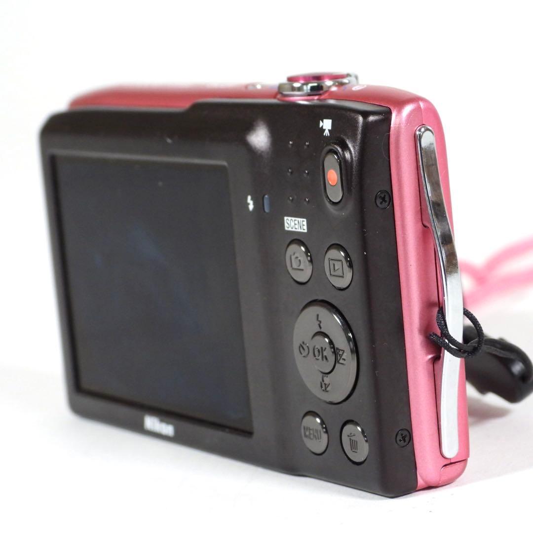 Nikon デジタルカメラ COOLPIX S3300PK　ストロベリーピンク